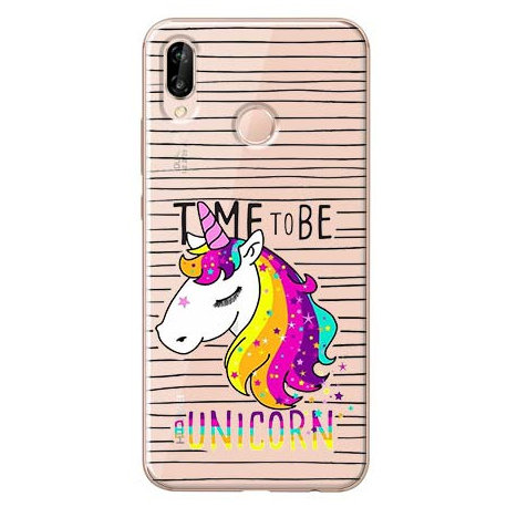 Etui na Huawei P20 Lite, Time to be unicorn, Jednorożec EtuiStudio