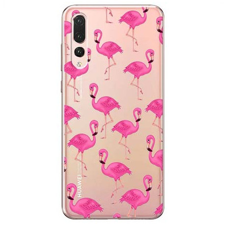 Etui na Huawei P20 Pro, różowyowe flamingi EtuiStudio