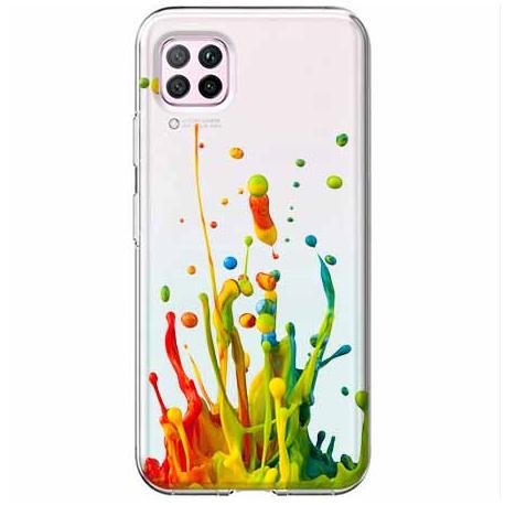Etui na Huawei P40 Lite, Kolorowy splash EtuiStudio