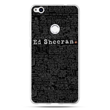 Etui na Huawei P9 Lite 2017, ED Sheeran czarne poziome EtuiStudio