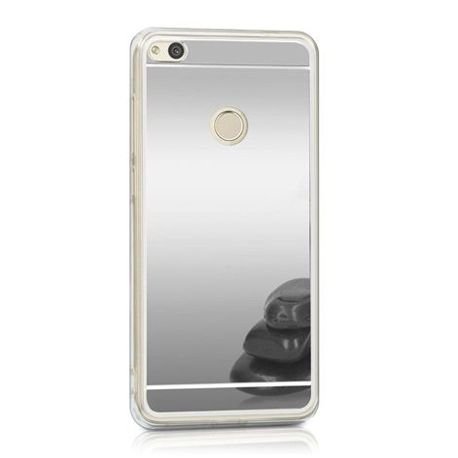 Etui na Huawei P9 Lite, 2017 mirror, lustro, silikonowe, lustrzane TPU, srebrny EtuiStudio