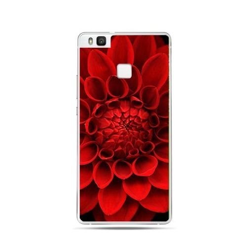 Etui na Huawei P9 Lite, czerwona dalia, kwiat EtuiStudio