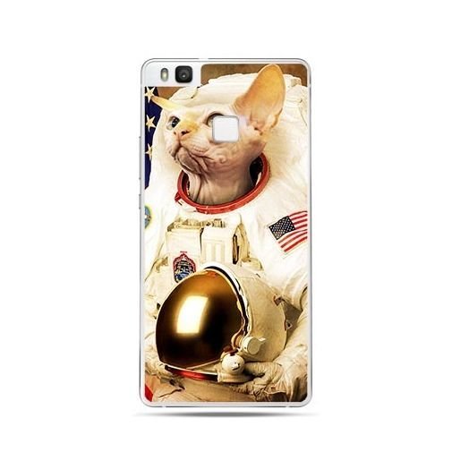 Etui na Huawei P9 Lite, kot kosmonauta EtuiStudio