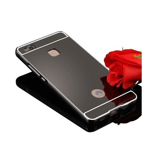 Etui na Huawei P9 Lite, Mirror bumper case, czarny EtuiStudio