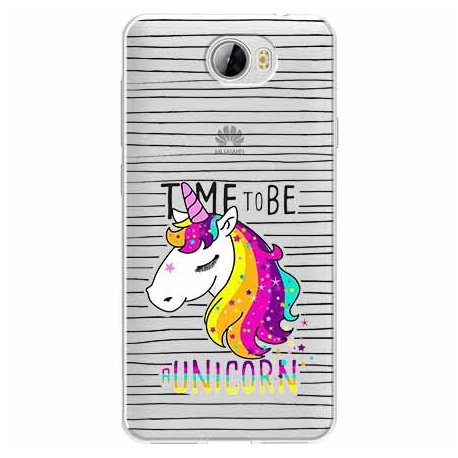 Etui na Huawei Y5 II, Time to be unicorn, Jednorożec EtuiStudio