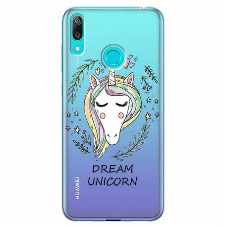 Etui na Huawei Y6 2019, Dream unicorn, Jednorożec EtuiStudio