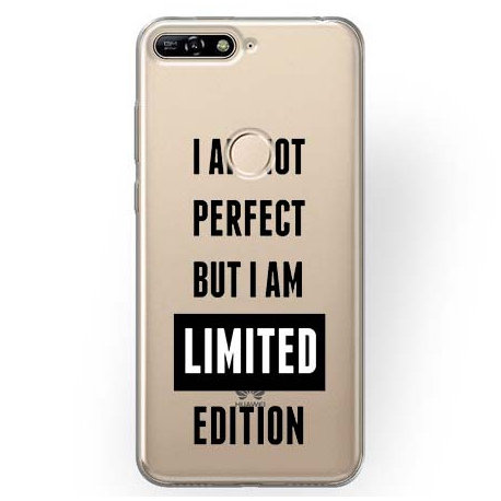 Etui na Huawei Y6 Prime 2018, I Am not perfect EtuiStudio