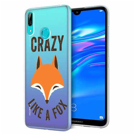 Etui na Huawei Y7 2019, Crazy like a fox EtuiStudio