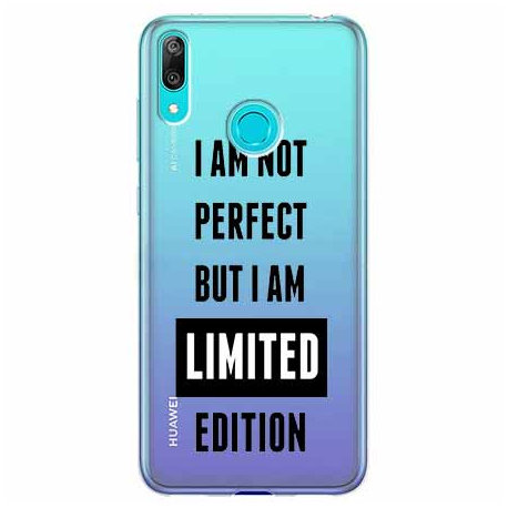 Etui na Huawei Y7 2019, I Am not perfect EtuiStudio