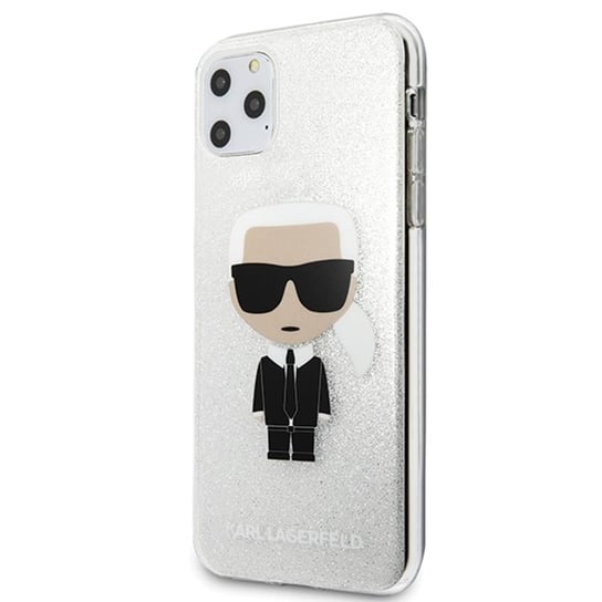 Etui na iPhone 11 Pro Max KARL LAGERFELD KLHCN65TPUTRIKSL Karl Lagerfeld