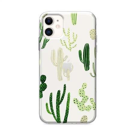 Etui na iPhone 12 - Kaktusowy ogród. EtuiStudio