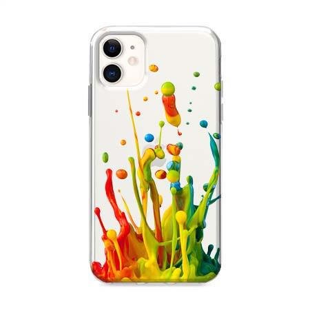 Etui na iPhone 12 Mini - Kolorowy splash. EtuiStudio