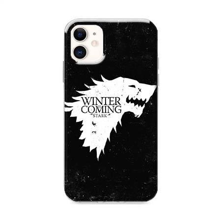 Etui na iPhone 12 Mini - Winter is coming White EtuiStudio