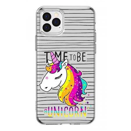 Etui na iPhone 12 Pro Max - Time to be unicorn - Jednorożec. EtuiStudio