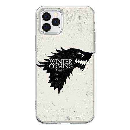 Etui na iPhone 12 Pro Max - Winter is coming Black EtuiStudio