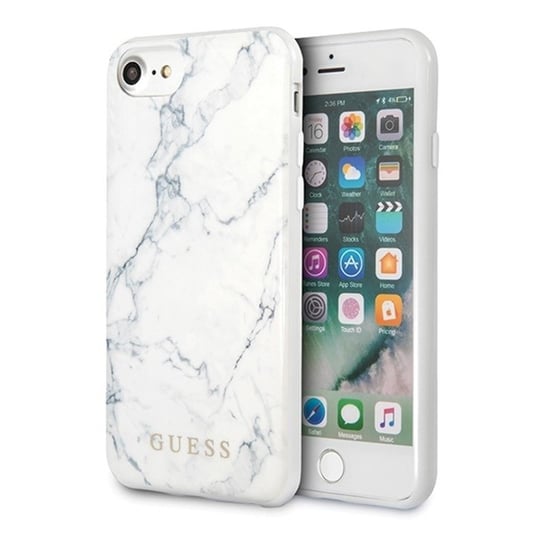 Etui na iPhone 8/7 GUESS Marble GUESS