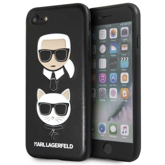 Etui na iPhone 8/7 KARL LAGERFELD Embossed Case Karl & Choupette Karl Lagerfeld