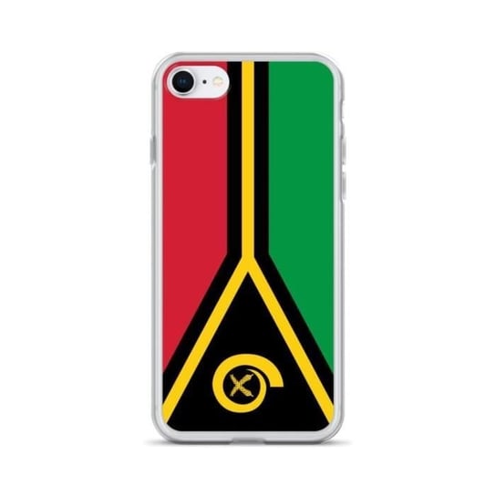 Etui na iPhone'a 1 z flagą Vanuatu i iPhone'a 8 Inny producent (majster PL)