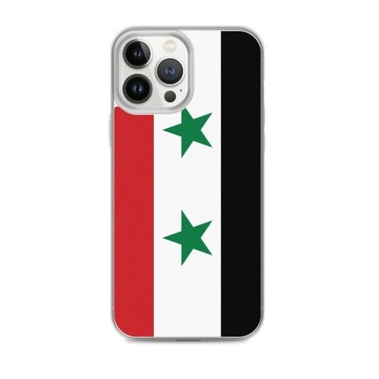 Etui na iPhone’a 13 Pro Max z flagą Syrii Inny producent (majster PL)