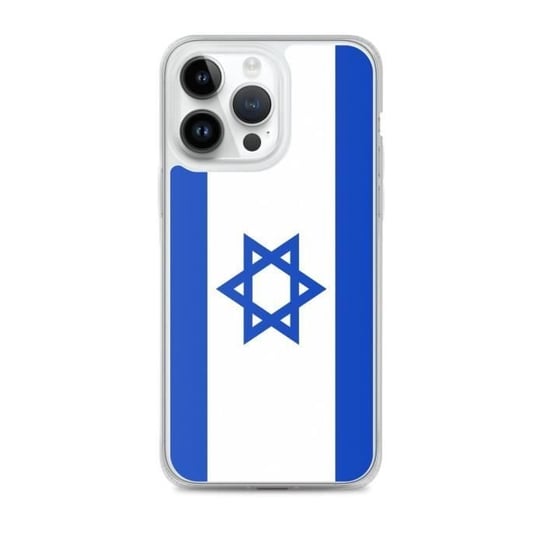 Etui na iPhone’a 14 Pro Max z flagą Izraela Inny producent (majster PL)