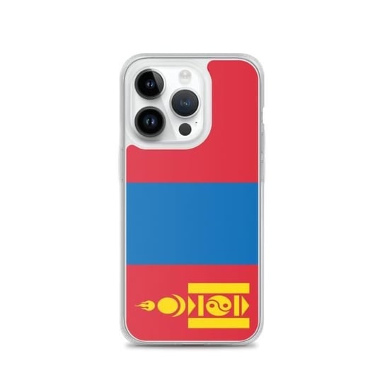 Etui na iPhone'a 14 Pro z flagą Mongolii Inny producent (majster PL)