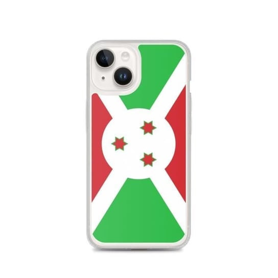 Etui na iPhone'a 14 z flagą Burundi Inny producent (majster PL)