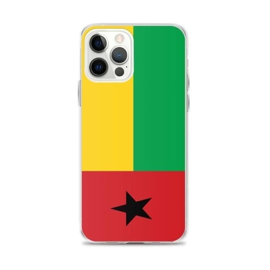 Etui na iPhone'a Flaga Gwinei Bissau iPhone 12 Pro Max Inny producent (majster PL)