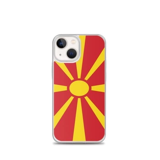 Etui na iPhone'a Flaga Macedonii Północnej iPhone 13 mini Inny producent (majster PL)