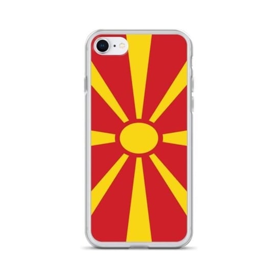 Etui na iPhone'a Flaga Macedonii Północnej iPhone 6S Plus Inny producent (majster PL)