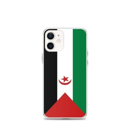 Etui na iPhone'a Flaga Sahrawi Arabskiej Republiki Demokratycznej iPhone 12 mini Inny producent (majster PL)