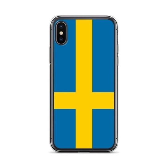 Etui na iPhone'a Szwedzka flaga iPhone XS Inny producent (majster PL)