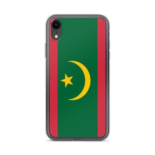 Etui na iPhone'a XR z flagą Mauretanii Inny producent (majster PL)
