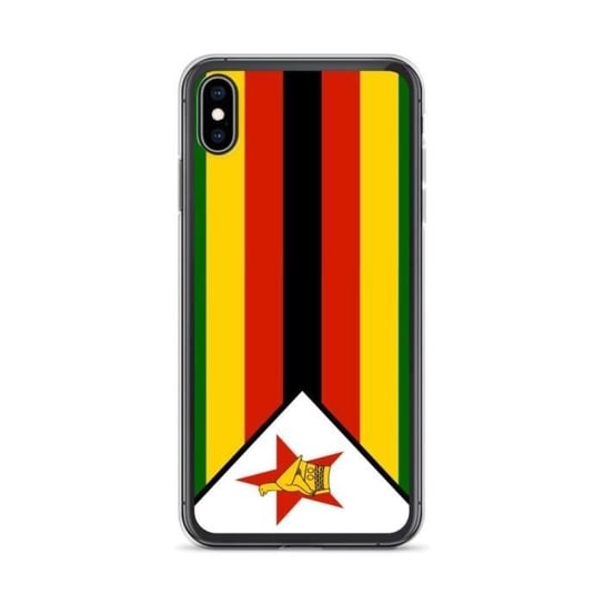 Etui na iPhone'a z flagą Zimbabwe na iPhone'a XS Max Inny producent (majster PL)