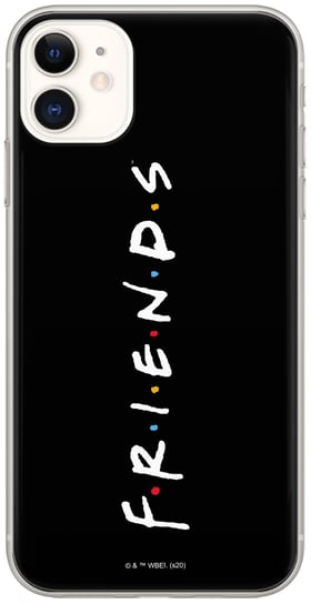 Etui na  IPHONE X/ XS Friends 003 Czarny ERT Group