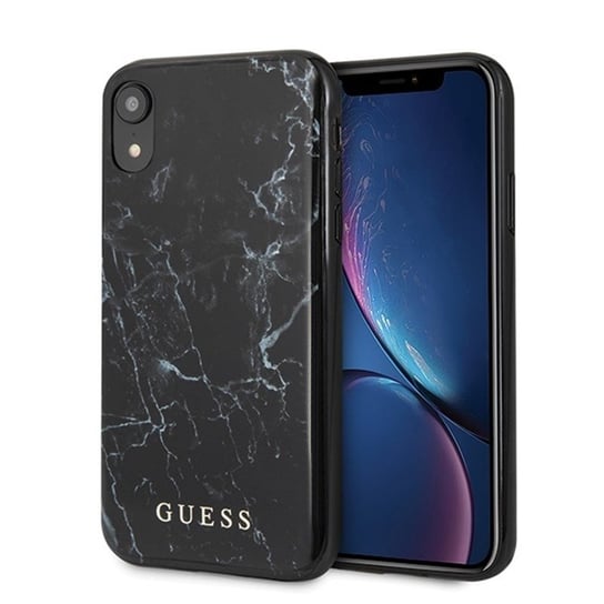Etui na iPhone Xr GUESS Marble GUESS