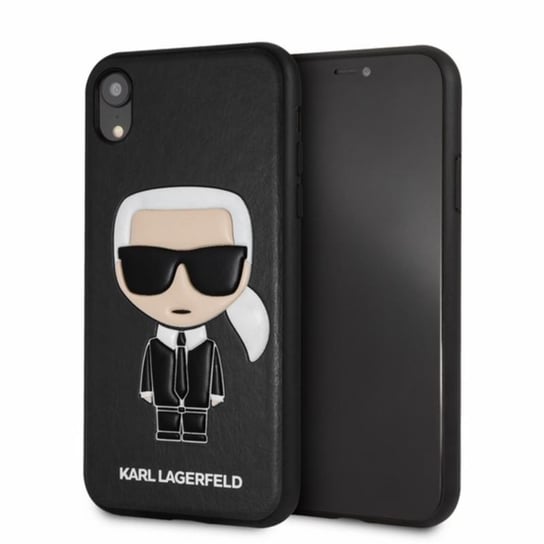 Etui na iPhone XR KARL LAGERFELD Iconic Karl Embossed Karl Lagerfeld