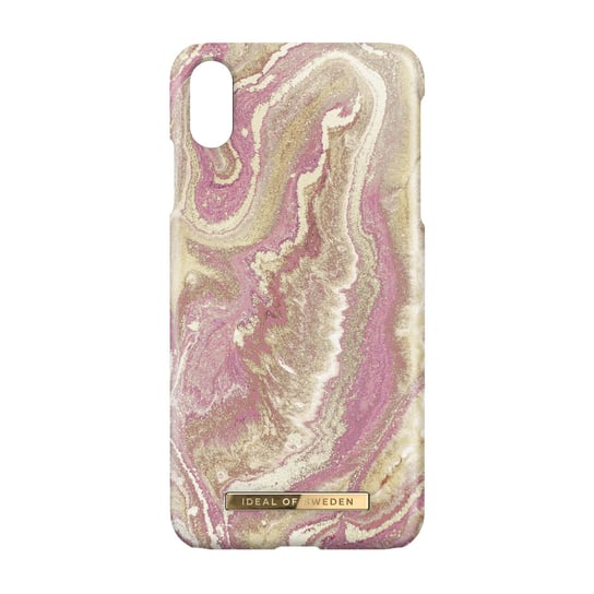 Etui na iPhone XS Max Golden Blush Marble Resistant Ideal of Sweden iDeal of Sweden