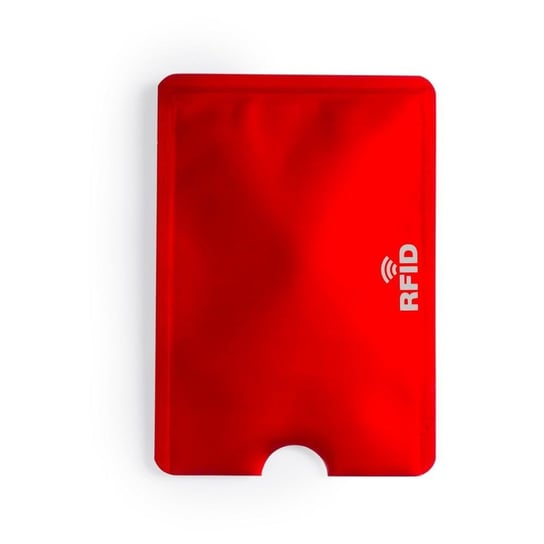 Etui na kartę kredytową KEMER, ochrona przed RFID Czerwone - czerwony || bordo KEMER
