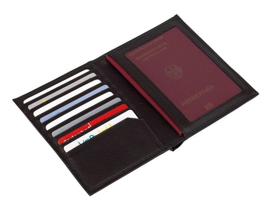 Etui na karty i paszport KEMER VACATION Czarny KEMER
