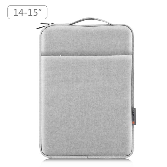 Etui na laptopa SZARY JASNY 15" Amaza