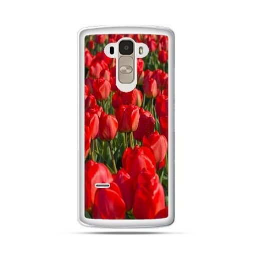 Etui na LG G4, Stylus czerwone tulipany EtuiStudio