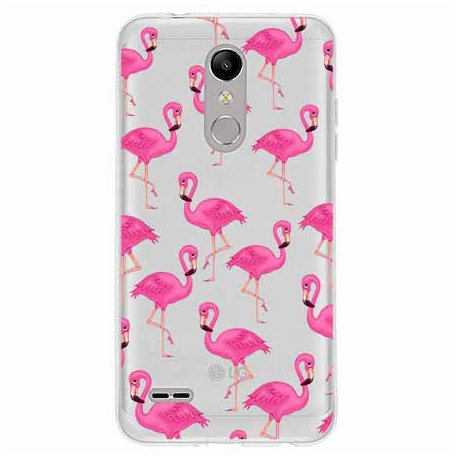 Etui na LG K11, Różowe flamingi EtuiStudio