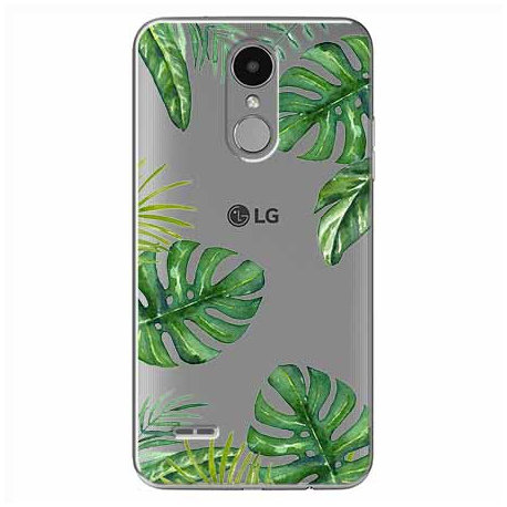 Etui na LG K4 2017, Egzotyczna roślina Monstera EtuiStudio
