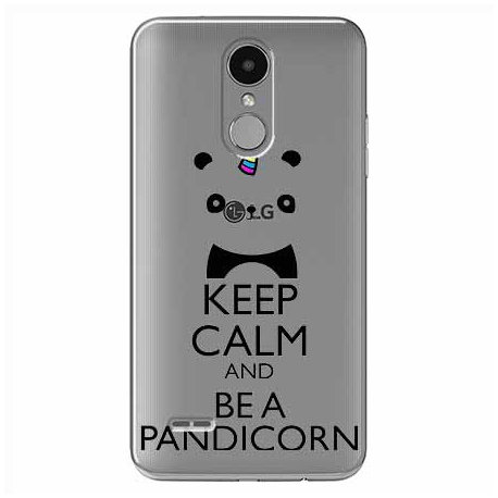 Etui na LG K8 2017, Keep Calm Pandicorn EtuiStudio