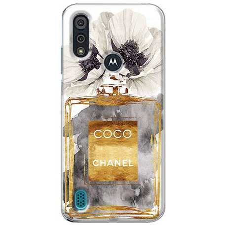Etui na Motorola E6s Butelka perfum Coco EtuiStudio