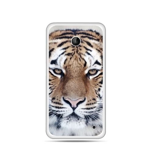 Etui na Nokia Lumia 630, śnieżny tygrys EtuiStudio