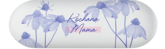 Etui na okulary "Kochana Mama", niebieskie Be-Happy Sp. z o.o.