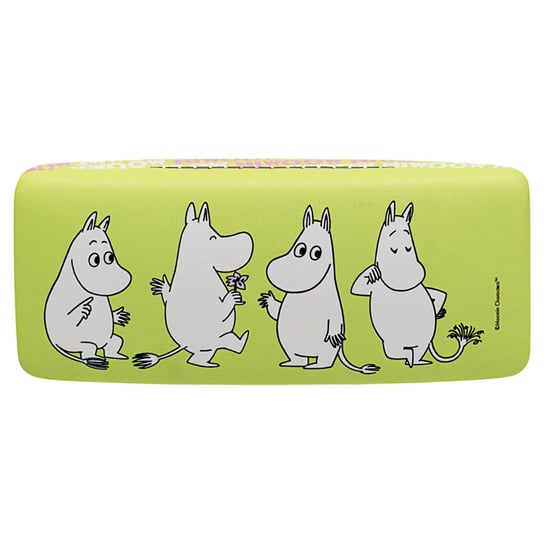 Etui na okulary, Moomin Spring, Muminek, zielony Empik
