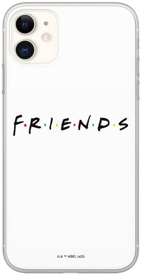 Etui na  SAMSUNG A01 Friends 002 Biały ERT Group