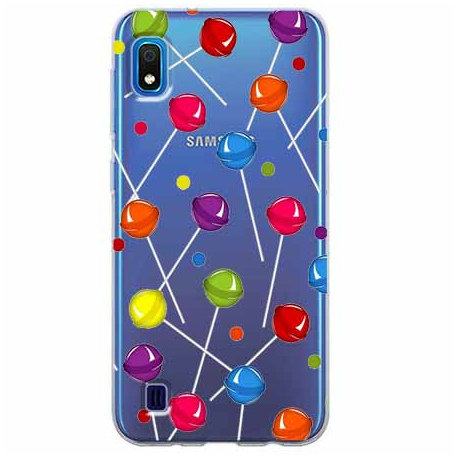 Etui na Samsung Galaxy A10, Kolorowe lizaki EtuiStudio